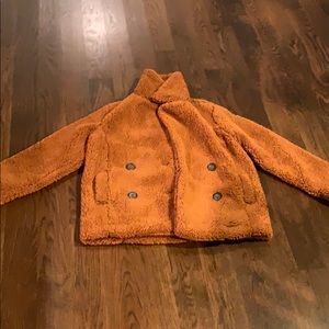 Free people teddy bear jacket